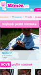 Mobile Screenshot of mimca.cz