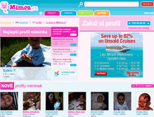 Tablet Screenshot of mimca.cz